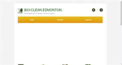 Desktop Screenshot of biocleanedmonton.com